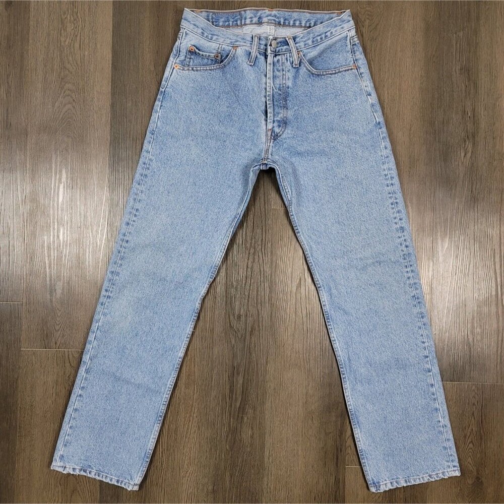 Vintage RARE Levi's 501 Button Fly Jeans  Size 30x30 made in USA